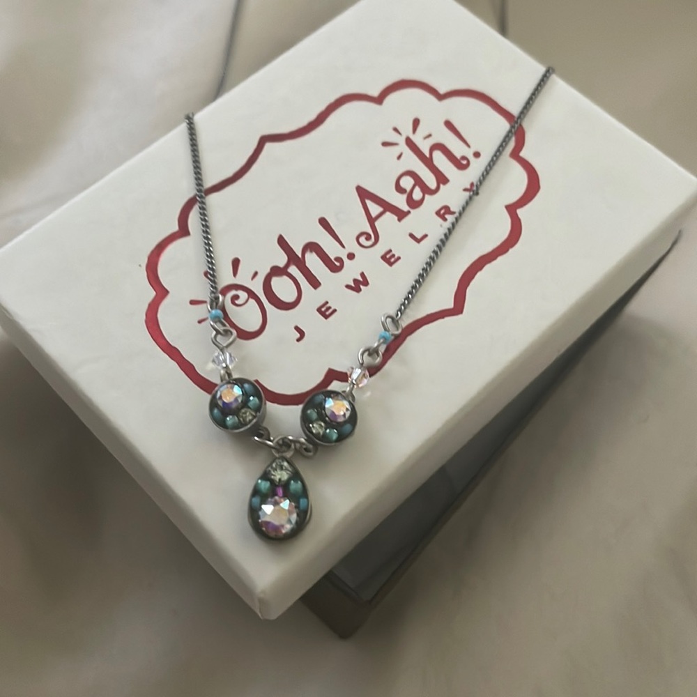 Firefly Gemstone necklace with turquoise